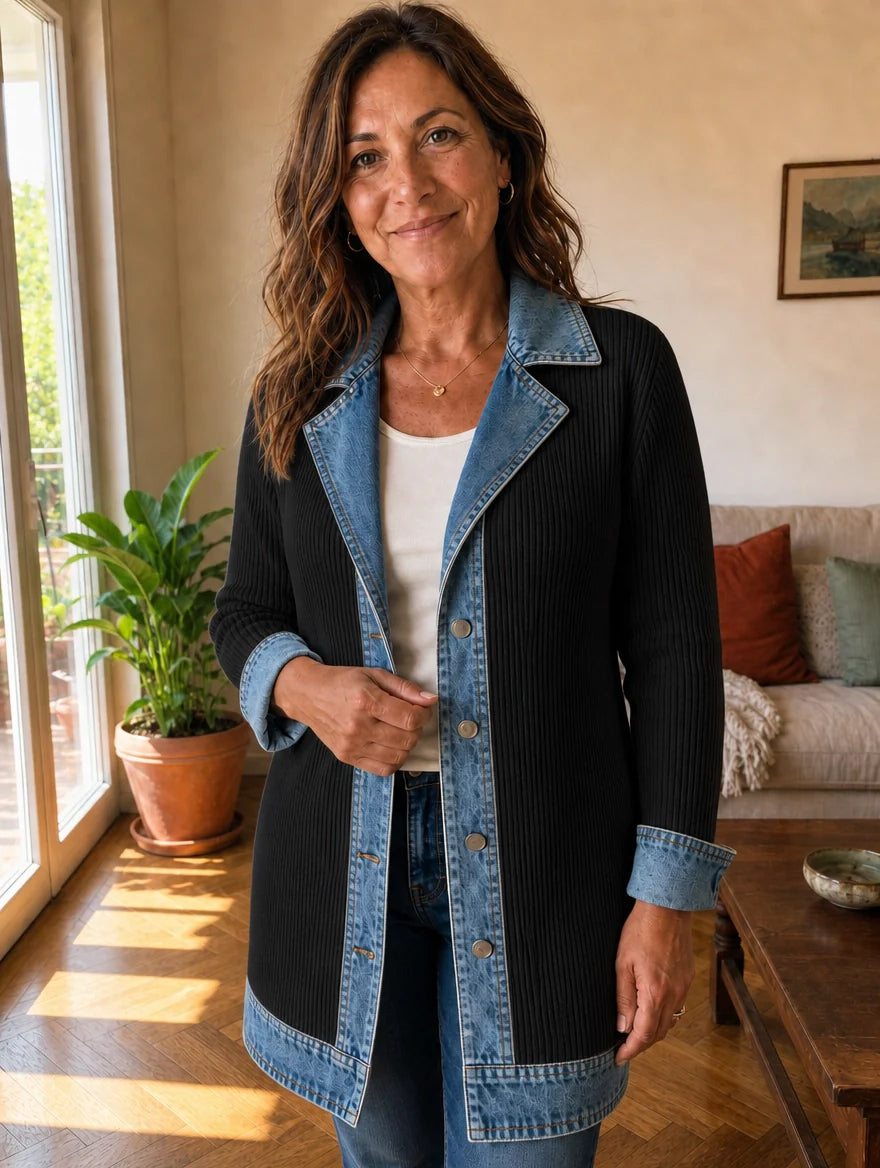 Alessia | Giacca Lunga in Maglia