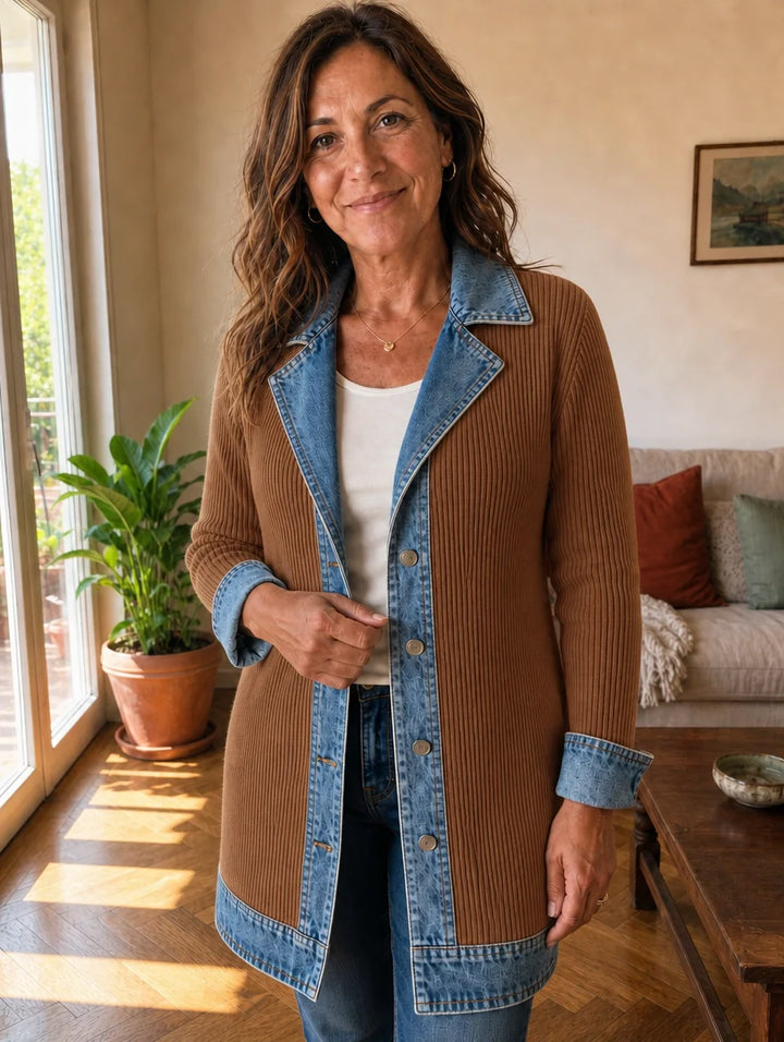 Alessia | Giacca Lunga in Maglia