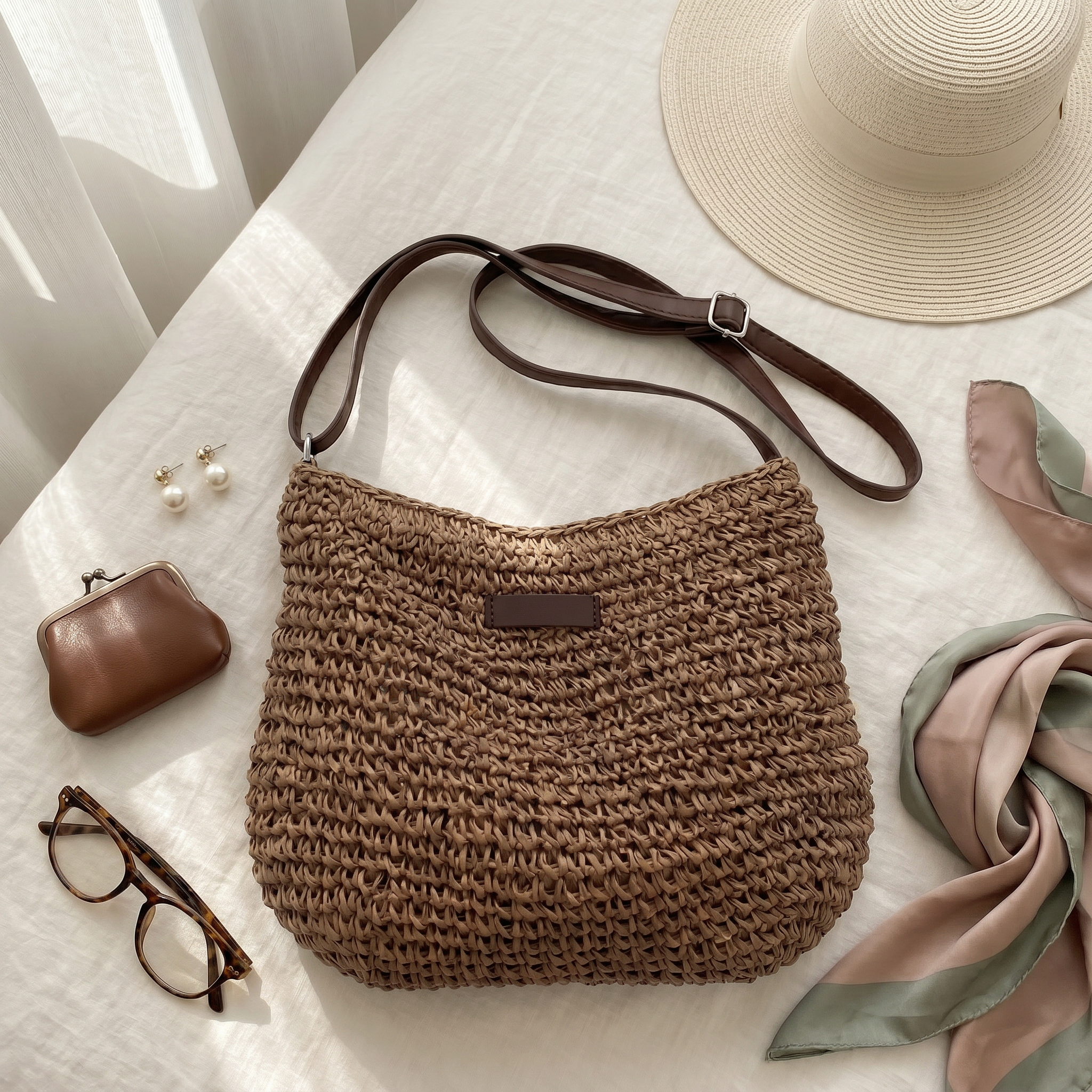 Simona | Borsa Intrecciata Elegante