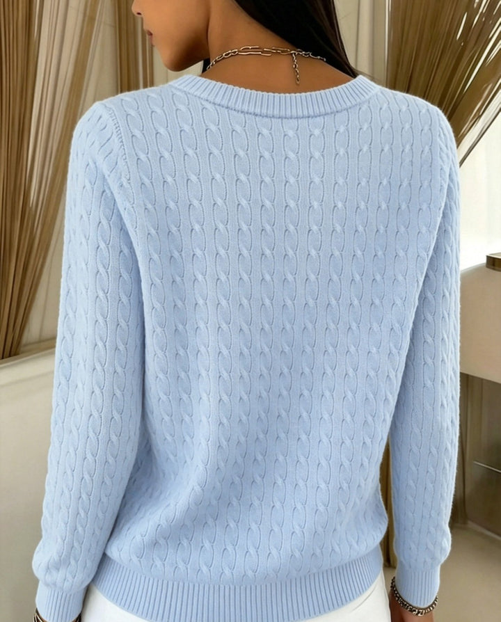 Matilde cardigan Azzurro Chiaro retro