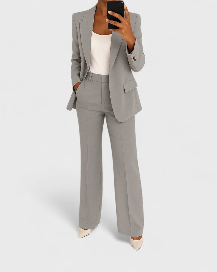 Vittoria completo blazer e pantaloni grigio
