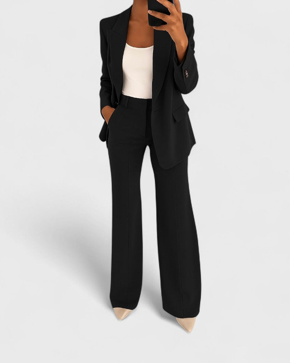 Vittoria completo blazer e pantaloni nero